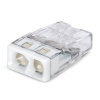 Клемма для распределительных коробок на 2 провода 0,5-2,5 мм2 медь-алюминий с пастой белый (2273-242