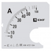 Шкала сменная для амперметра A721 50/5А-1,5 EKF PROxima s-a721-50