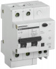 Выключатель автоматический дифференциального тока АД12 GENERICA 10А 2П двухполюсный C 30мА MAD15-2-0