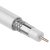 Кабель коаксиальный RG-6U, (48%), 75 Ом, 100м., белый 01-2205 PROCONNECT