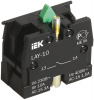 IEK Блок контактный 1-замыкающийся для серии LAY5 IEK BDK21 /4 шт/