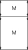 Панель с монтажной платой 2ряда/3 рейки  2M00A ABB