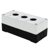 Корпус  КП103 пластиковый 3 кнопки белый (cpb-103-w) EKF
