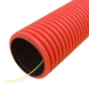 Труба гофрированная двустенная ПНД d 75 красная тип 450 (SN16) с/з  PR15.0164 Промрукав