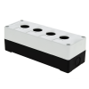 Корпус  КП104 пластиковый 4 кнопки белый (cpb-104-w) EKF