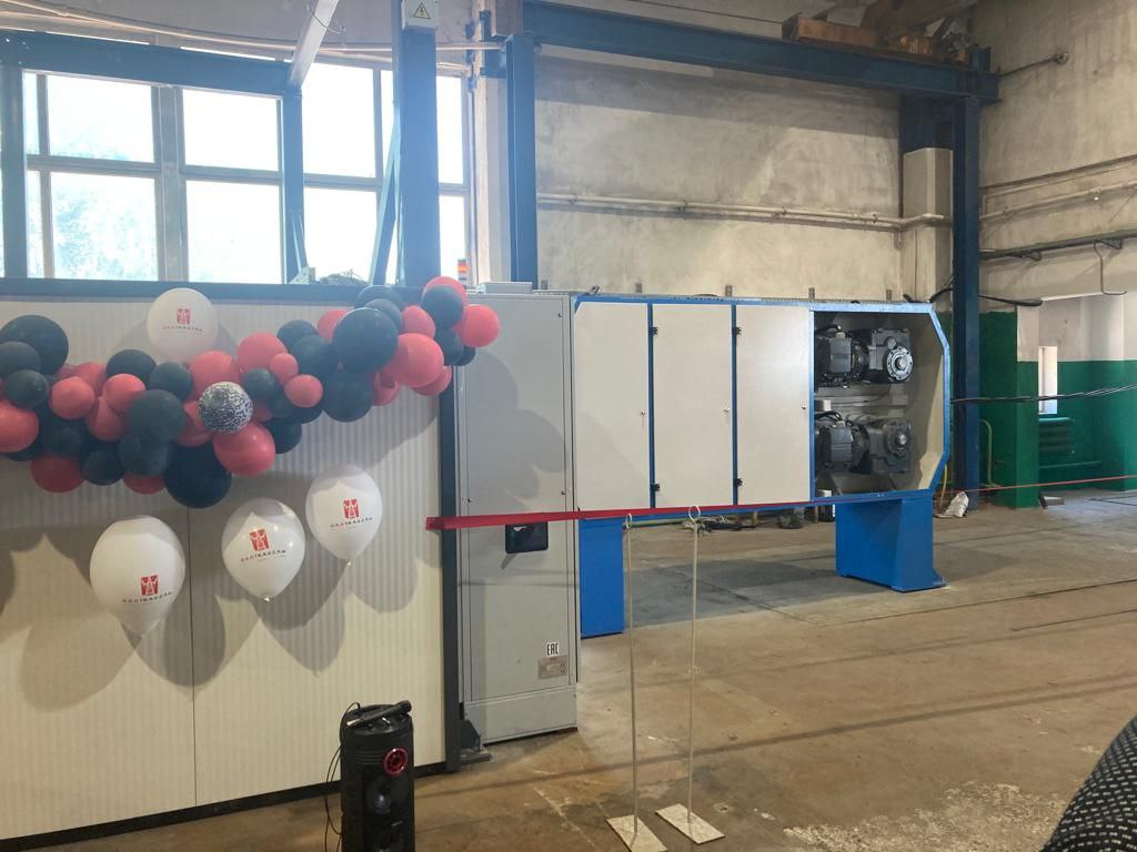 Состоялось торжественное открытие и запуск бугельной машины на заводе БалтКабель