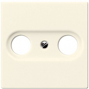 Панель лицевая для TV+FM-розетки телевизионной + радио Ecoprofi слоновая кость A561BFPLTV JUNG