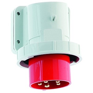 Вилка настенная 16А 5р(3р+N+PЕ) 400В 6h IP67 М20 Bals 2483-Z