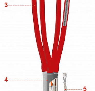 4ПКВНТпН-Б-1-300...400 Муфта концевая 