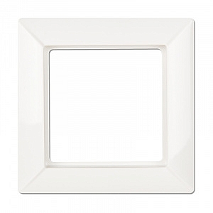 Рамка для розеток и выключателей 1 пост Ecoprofi белый EP481WW JUNG