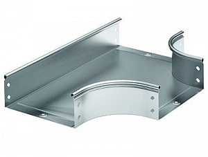 Ответвитель DPT T-образный горизонтальный 200х100 в комплекте с крепежными элементами и соединительн