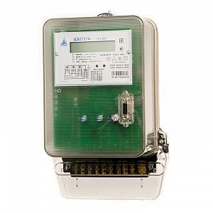 Счетчик электроэнергии(электросчетчик) трехфазный многотарифный ЦЭ2727А Е2 3*220/380В 5-50А В02 3620