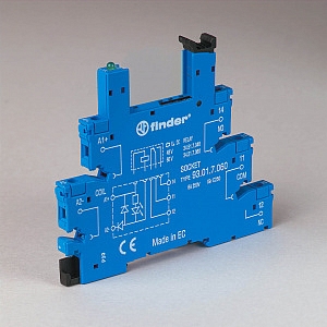 Розетка с винтовыми клеммами (с зажимной клетью) для реле 34 серии питание 24В АС/DC в комплекте Кли