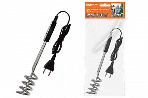 Кипятильник электрический (электрокипятильник) ЭК-1, 230 В, 1 кВт, ТЭН 16,5 см, SQ2505-0002., TDM