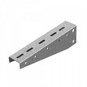 Консоль подвеса для средних нагрузок 30х50х300 мм, толщ. 2,0 мм, Сендзимир цинк КПН3-300-2,0-СЦ 0544