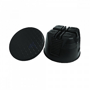 Держатель проводника круглого 8-10 мм для плоской мембранной кровли, пластик с бетоном 91053-1 EZETE