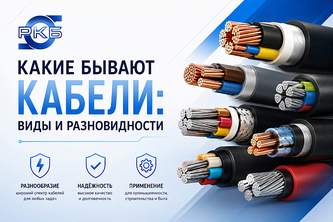 Какие бывают кабели: виды и разновидности