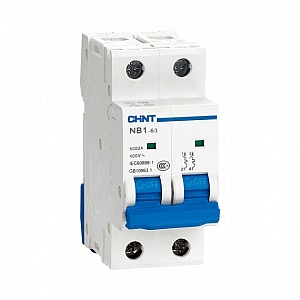Выключатель автоматический NB1-63 2П двухполюсный 25А 6кА C 179661 CHINT