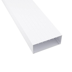 Короб с крышкой белый с направляющими для установки разделителей TA-GN "In-liner Classic" 200x80 017