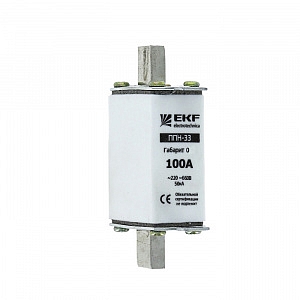Предохранитель  160А  габарит 0 ППН-33 160/160А  (fus-33-0/160)  EKF