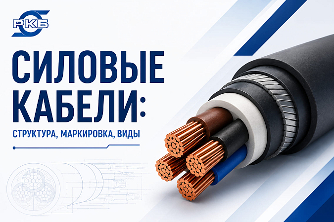 Силовые кабели: структура, маркировка, виды