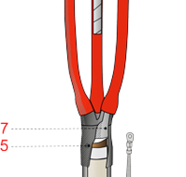 3КВТпН-10-16...25 Муфта конц, внутр.уст. с након ЭРГ