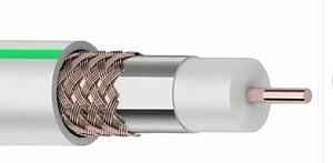 Кабель TDM коаксиальный  SAT-703 Cu (100м) белый