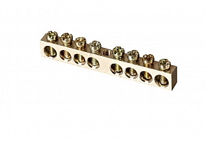 Шина PEN "земля-ноль"6*9мм 8/1 (8групп/крепеж по центру) 081-09-03/081-09-003 HLT