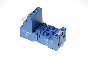 Розетка с винтовыми клеммами (с зажимной клетью) для реле 62.31, 62.32, 62.33 применяются модули 86.