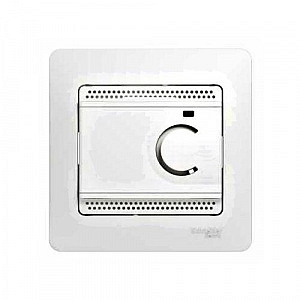 Терморегулятор (термостат) электронный GLOSSA скрытой установки теплого пола 10А с датчиком +5...+50 Schneider Electric