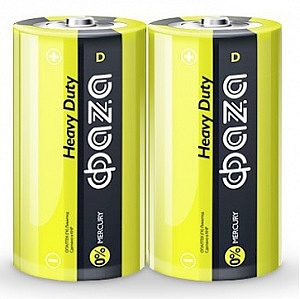 Батарейка (элемент питания) R20 Heavy Duty Shrink-2 ФАZА