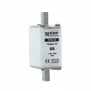Предохранитель   40А   габарит 00  ППН-33  160/40А      (fus-33/160/40) EKF