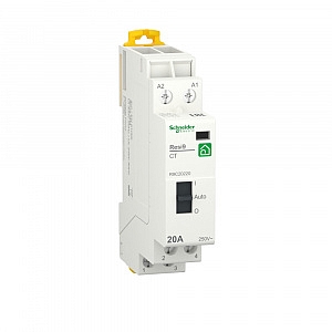 Контактор модульный RESI9 1P+N 20А 2НО 230/250В АС 50Гц R9C20220 Schneider Electric