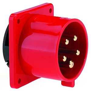 Вилка встраиваемая 32А 5р(3р+N+PЕ,) 400В, 6h, IP44, Bals 2815*