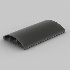 Кабель-канал напольный LO 75 (LD) 74х20 мм Темно-серый KOPOS