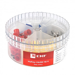 Набор наконечников НШВИ №4 (4-16мм2) PROxima nabor-nshvi-4 EKF