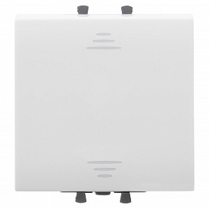 Переключатель одноклавишный Avanti  2 модуля Белое облако 4400112 DKC