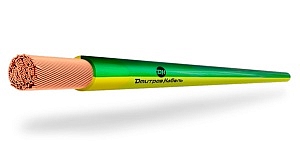 Провод ПуГВ 1х6 желто-зеленый (ПВ3) Дмитров-кабель