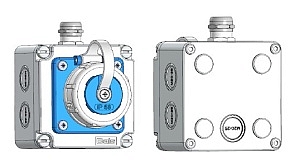 Розетка настенная Schuko 16А 3п(2Р+PЕ) 6ч, 250В, IP67 Bals 7245-4
