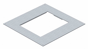 Крышка монтажного основания UZD250-3 для лючка GES6 (сталь) 7400463   OBO Bettermann