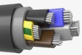 АсВВГнг(А)-LS 5х150мс(N,PE)-1кВ черный 