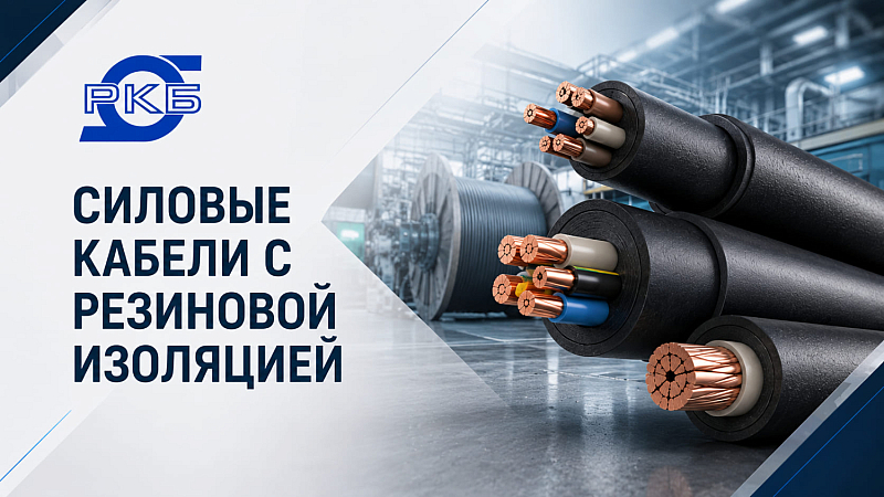 Силовые кабели с резиновой изоляцией