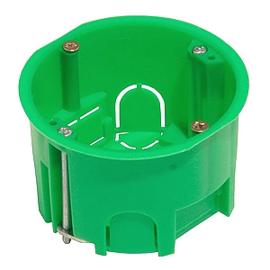 Коробка установочная для полых стен с металлическими лапками скрытой установки d68мм h45мм КУ1202 HE