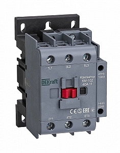 Контактор КМ-102 3п/40А 1НО+1НЗ 230В AC DEKraft 22006DEK Schneider Electric
