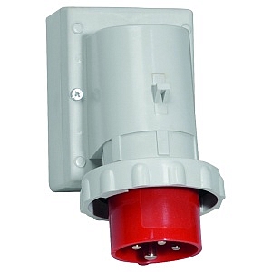 Вилка настенная 16А 4р(3р+PЕ) 400В 6h IP67 М20 Bals 2477-Z