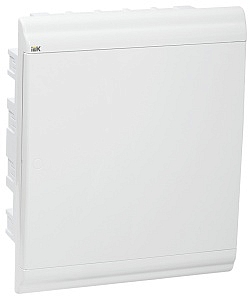 Бокс ЩРВ-П-36 модуля встраив.пластик IP41 PRIME белая дверь 