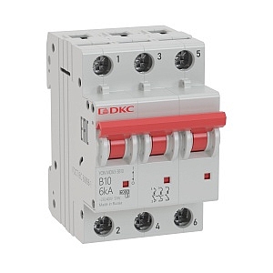 Выключатель автоматический трехполюсный YON MD63-3С16-10 10кА