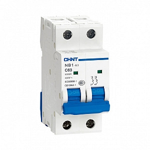 Выключатель автоматический NB1-63 2П двухполюсный 63А 6кА C 179668 CHINT