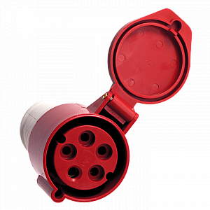 Розетка кабельная силовая переносная 235 3Р+РЕ+N 63А 380В IP67 (ps-235-63-380) EKF