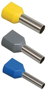 Наконечник-гильза изол. НГИ2 0.75-10 бел. (уп.100шт) ИЭК